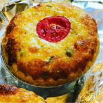 Tomato Pie with Scallions and Jalapeño